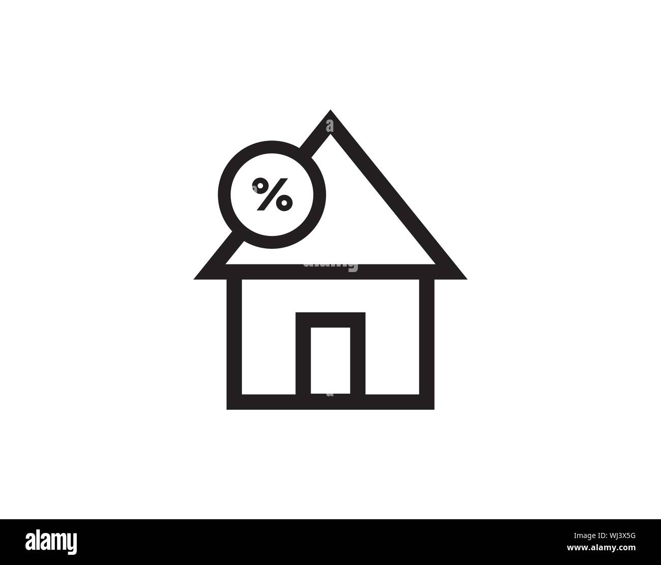 Home for sale icon design vector image Stock Vector