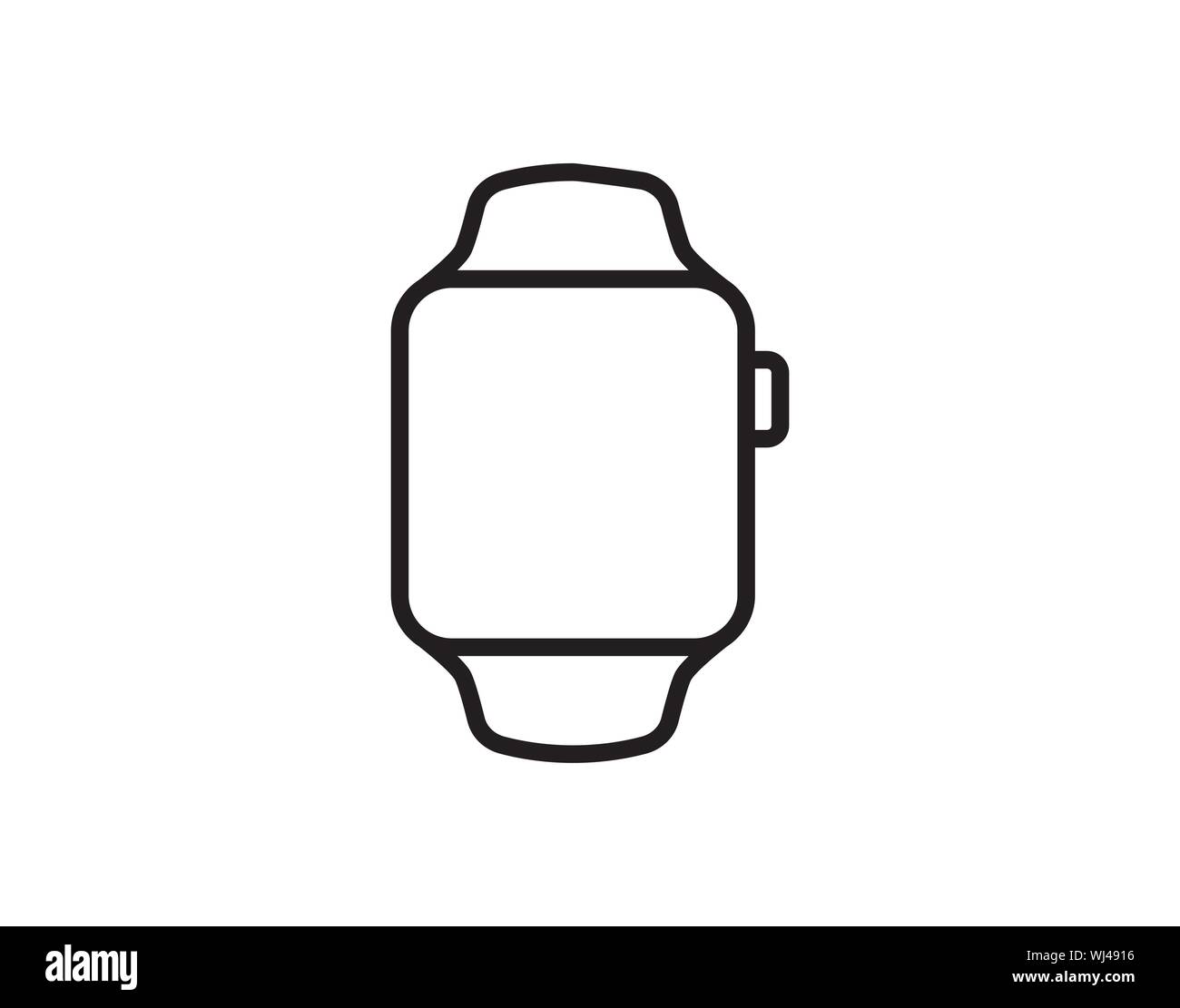 Smartphone icon. Vector illustration, flat design. - Vector Stock Vector