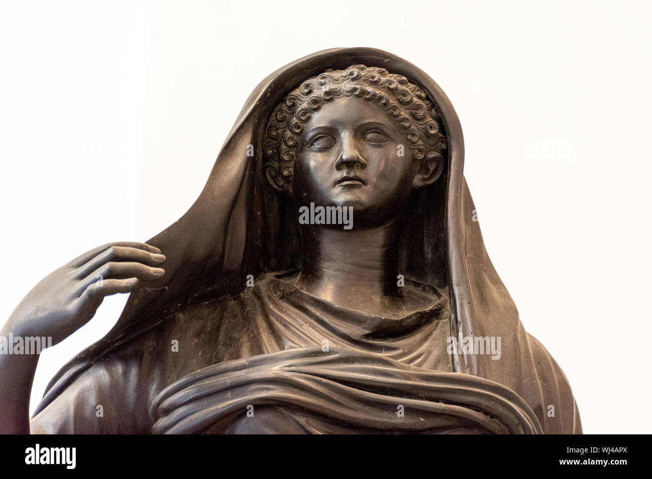 Italy, Naples, national museum, marble sculpture Stock Photo Alamy