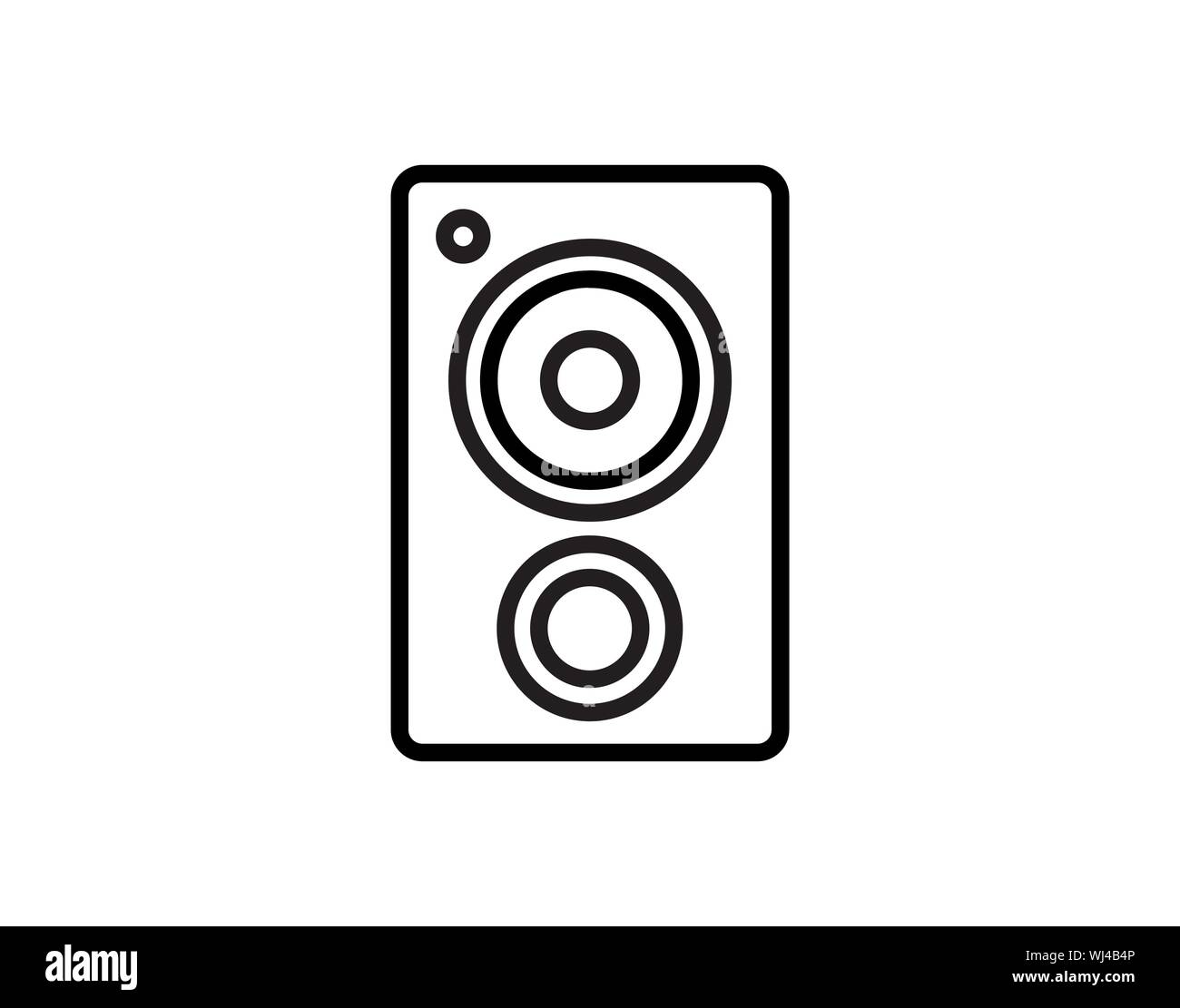Speaker icon flat trendy style Vector Stock Vector Image & Art Alamy