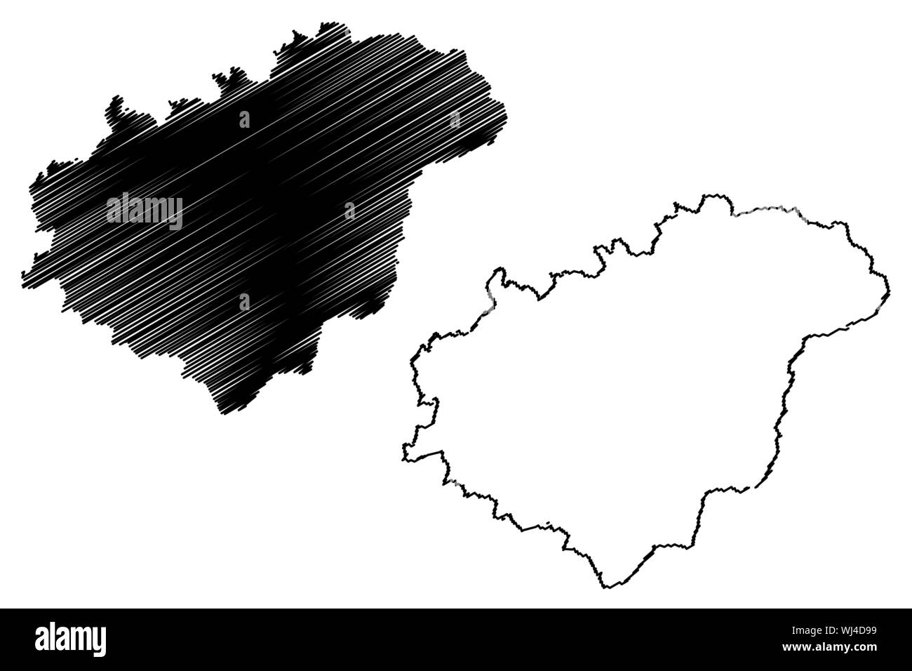 Zlin Czech Republic Map Zlin Region (Bohemian Lands, Czechia, Regions Of The Czech Republic) Map  Vector Illustration, Scribble Sketch Zlín Map Stock Vector Image & Art -  Alamy