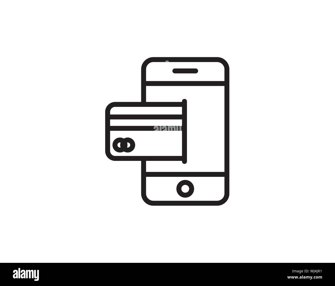 Payment method icon.Can be used for web and mobile apps. Stock Vector
