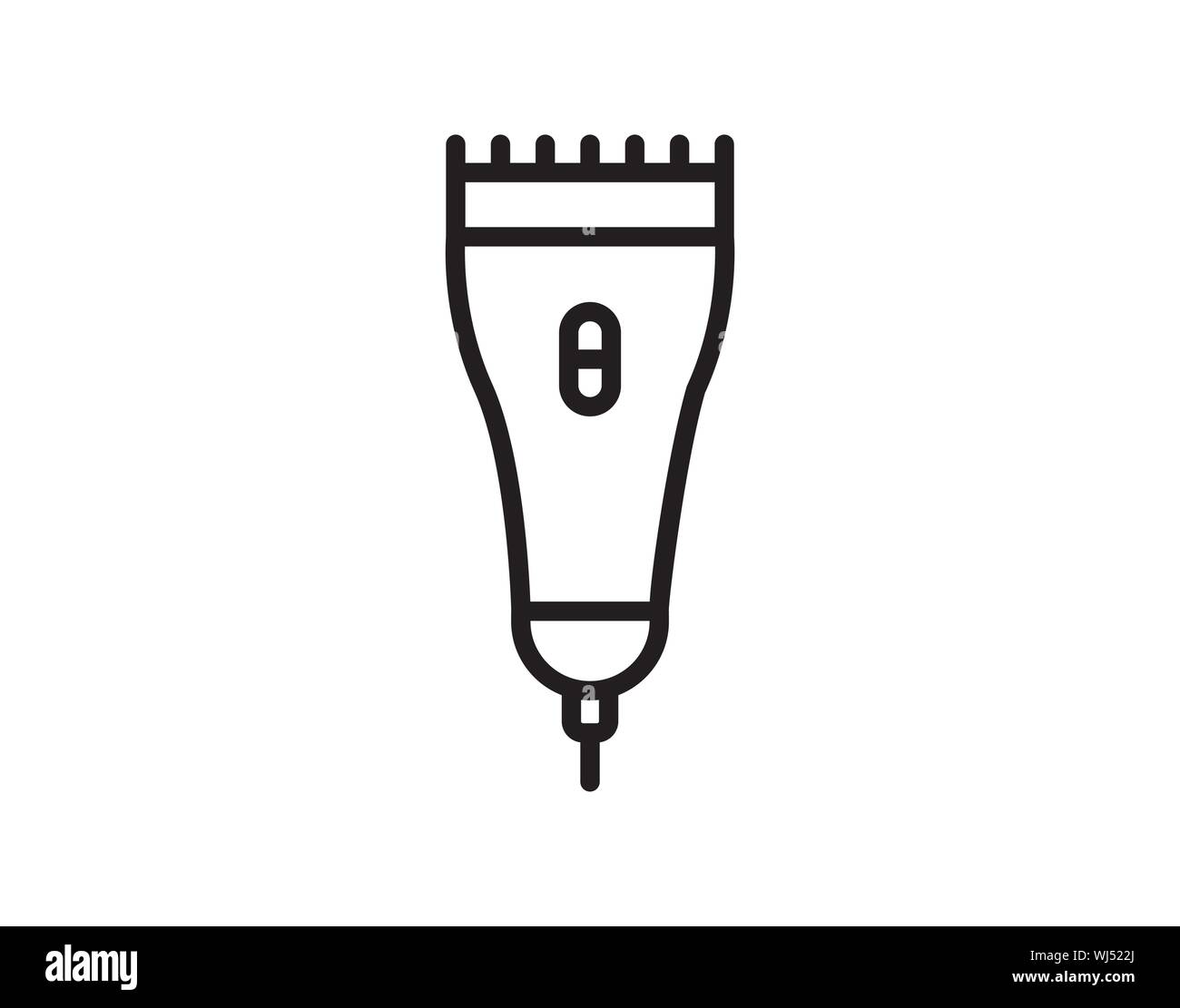 clipper icon. Element of home appliances for mobile concept and web apps. Stock Vector