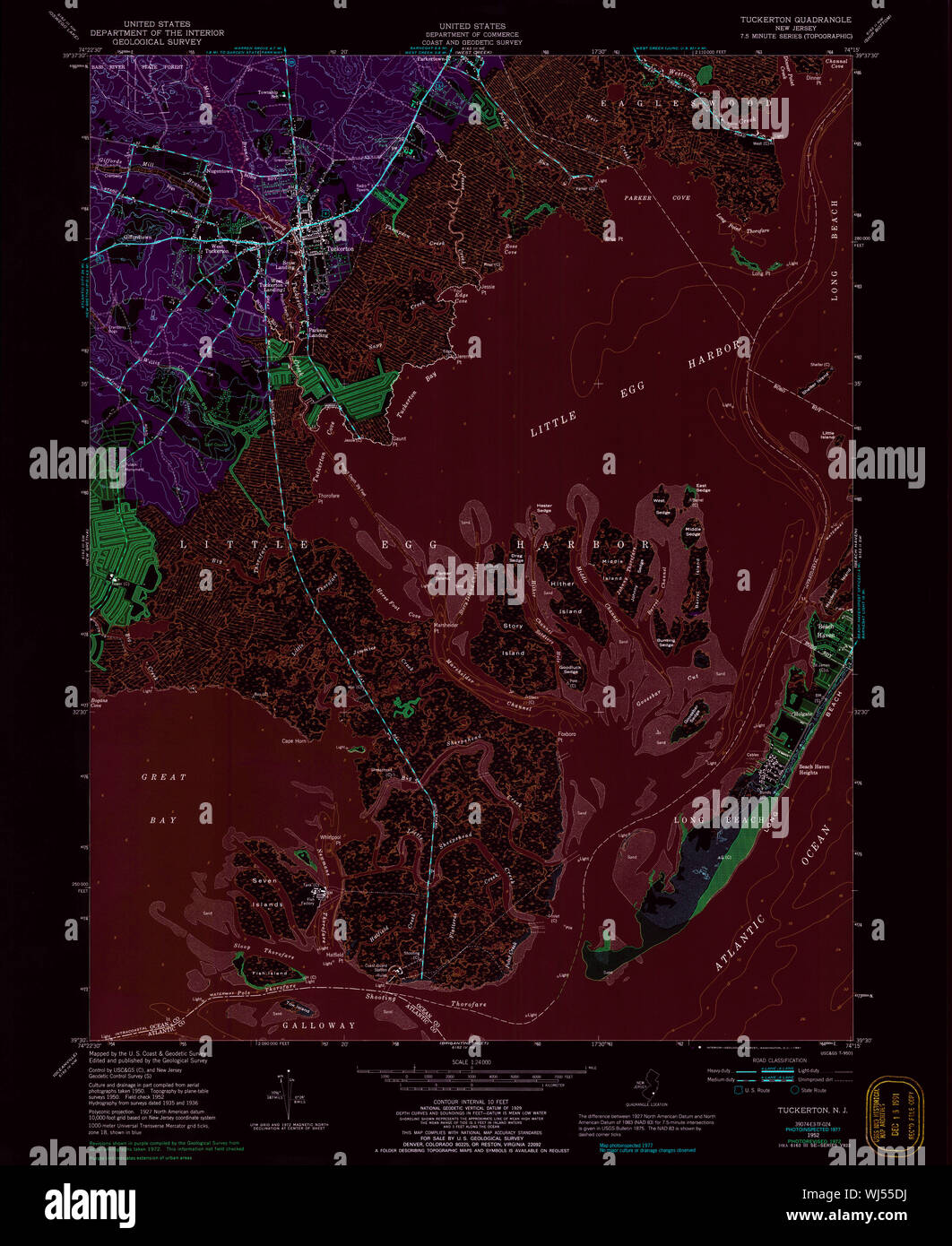 Map of tuckerton hires stock photography and images Alamy