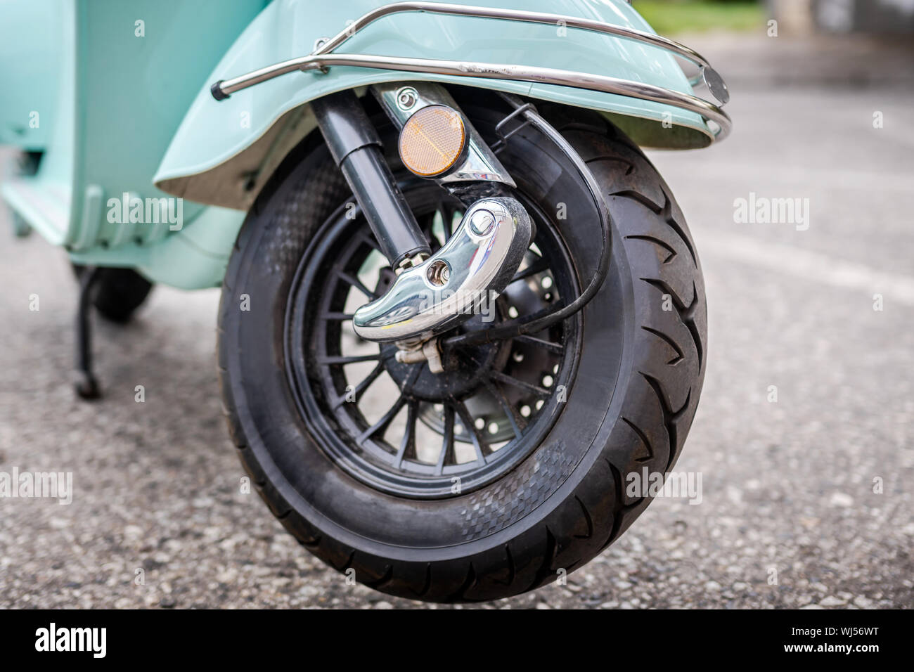 Two wheel scooter hires stock photography and images Alamy