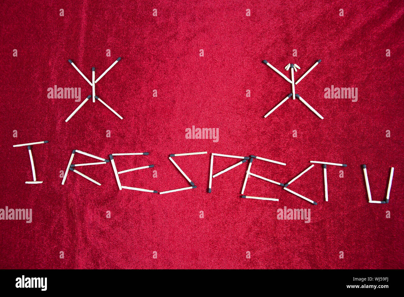 No fire match stick sign hi-res stock photography and images - Alamy
