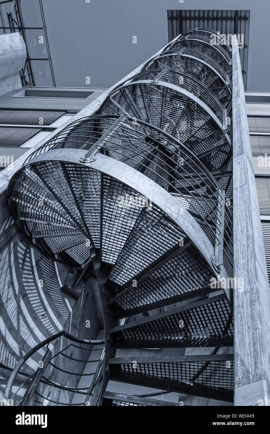 Industrial staircases hi-res stock photography and images - Alamy