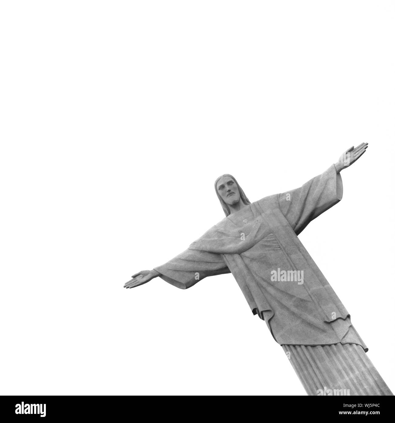 Christ the Redeemer Statue, Rio de Janeiro, Brazil Stock Photo