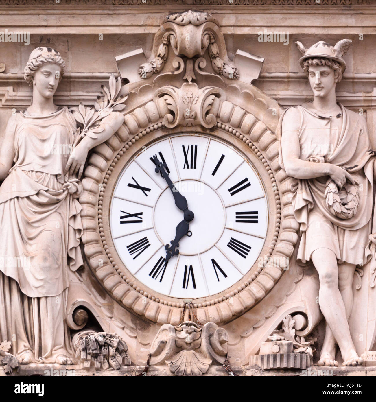 Vintage medieval ornate clock Stock Photo Alamy