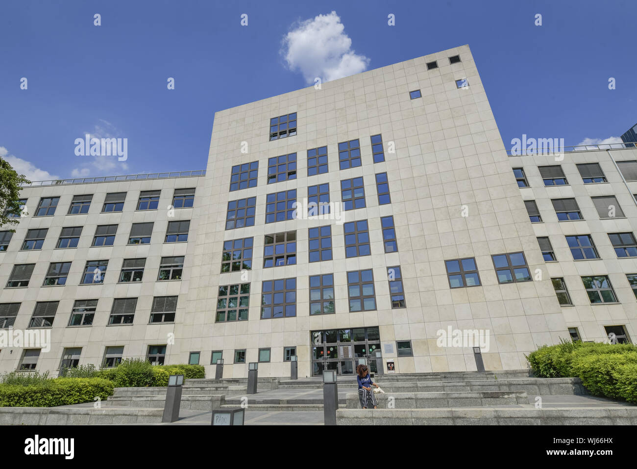 District court, district court Tempelhof-Kreuzberg, view, architecture, Outside, Outside, outside view, outside view, Berlin, Germany, family court, F Stock Photo