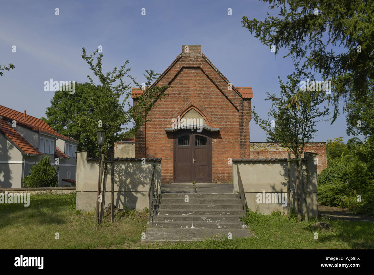 View, architecture, Outside, Outside, outside view, outside view, Berlin, like a Christian, Christian, Christian, Germany, Dorfstrasse, Falkenberg, Fa Stock Photo