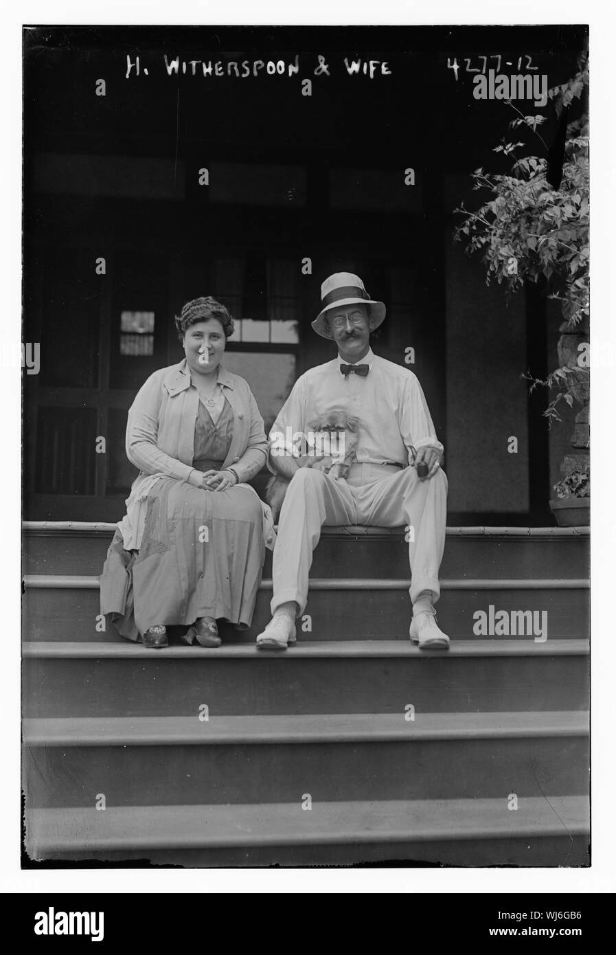 H. Witherspoon & wife Stock Photo Alamy