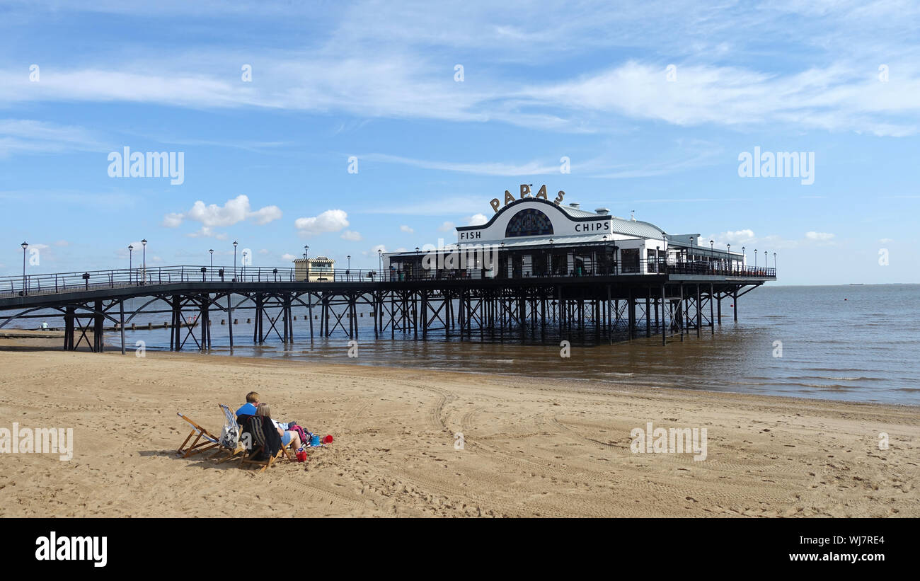 Cleethorpes near Grimsby England UK Stock Photo