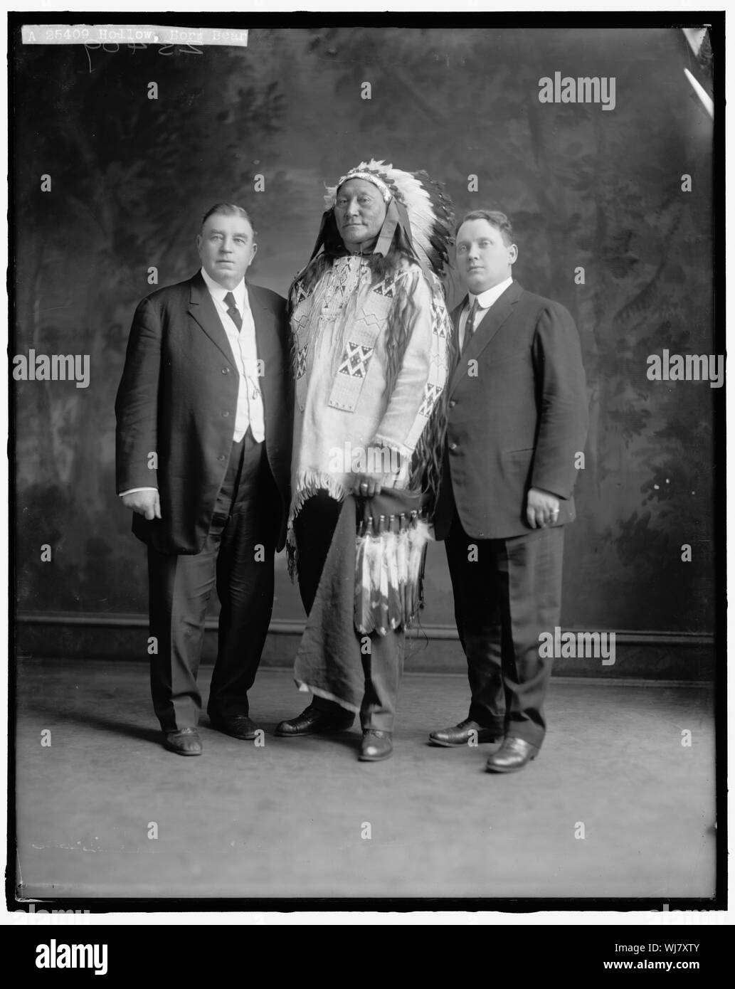 HOLLOW, HORN BEAR Stock Photo Alamy