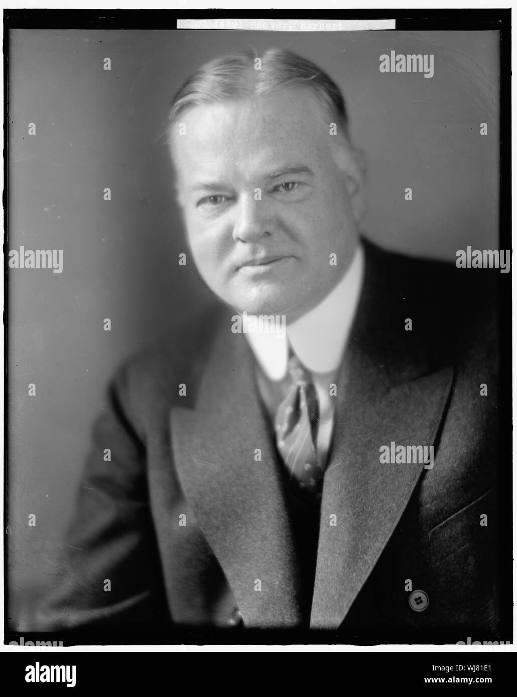 HOOVER, HERBERT C Stock Photo Alamy