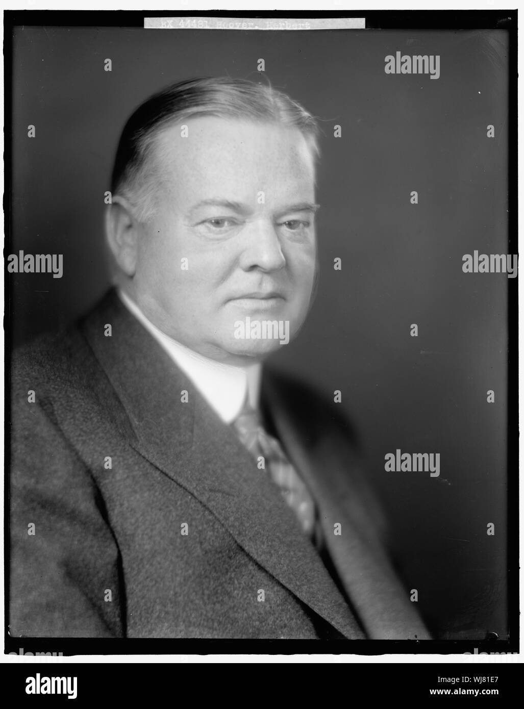 HOOVER, HERBERT C Stock Photo Alamy