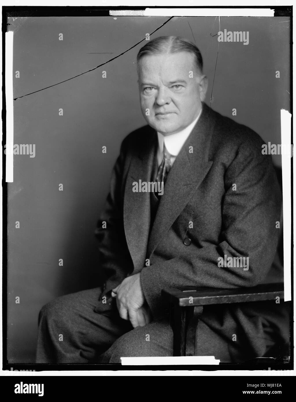 HOOVER, HERBERT C Stock Photo Alamy
