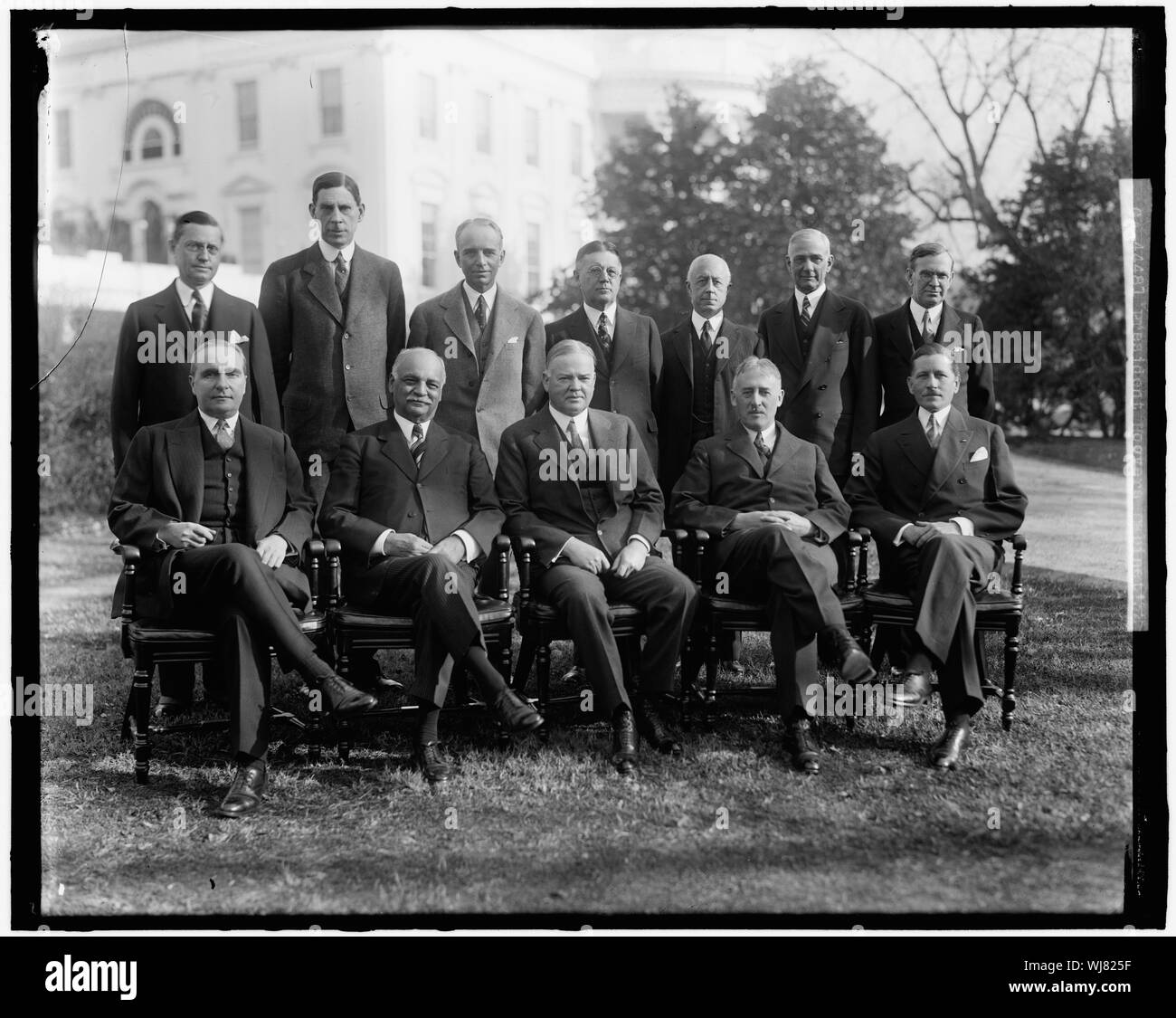 HOOVER, HERBERT C. WITH Stock Photo Alamy