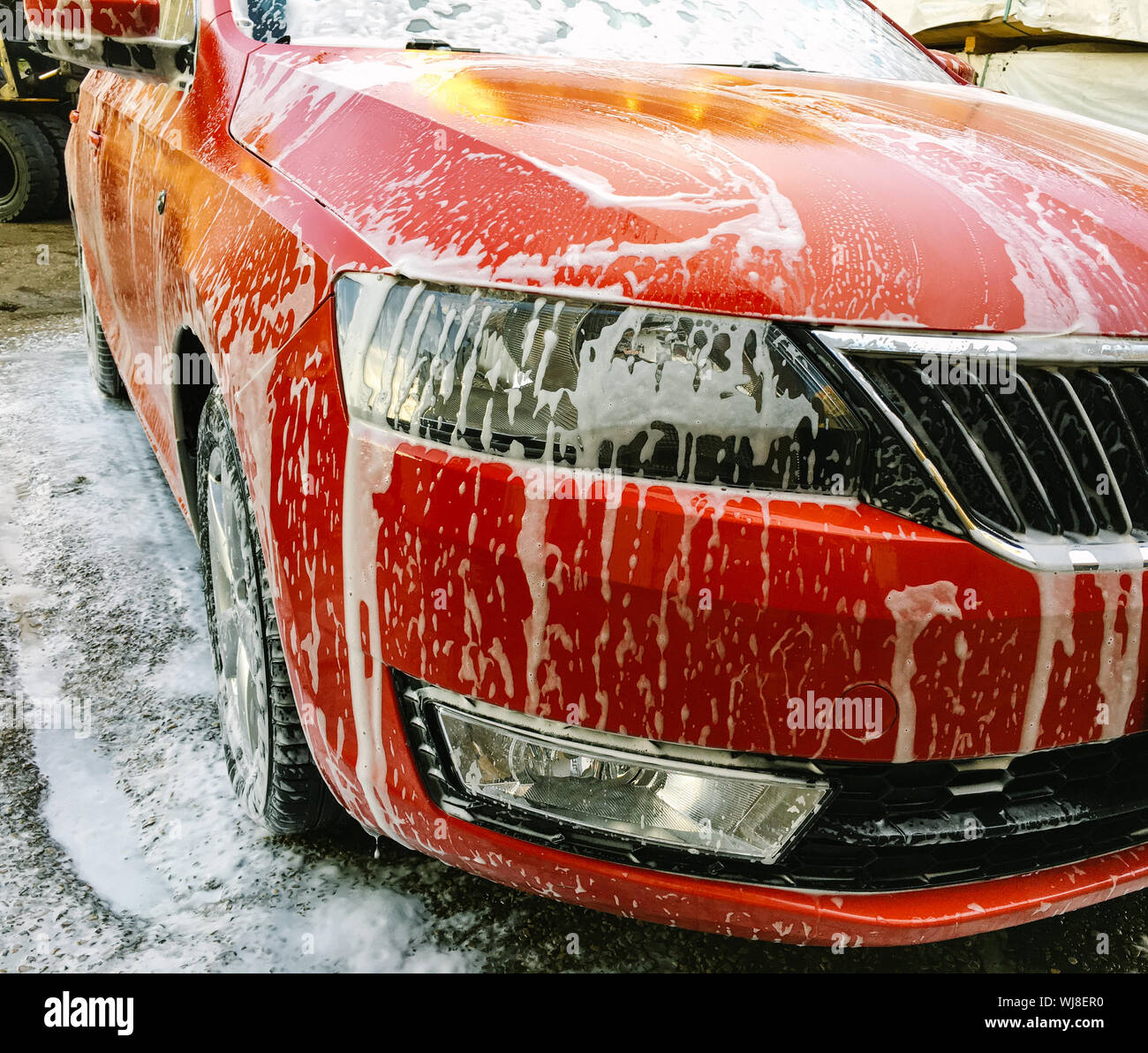 Car wash soap suds hires stock photography and images Alamy