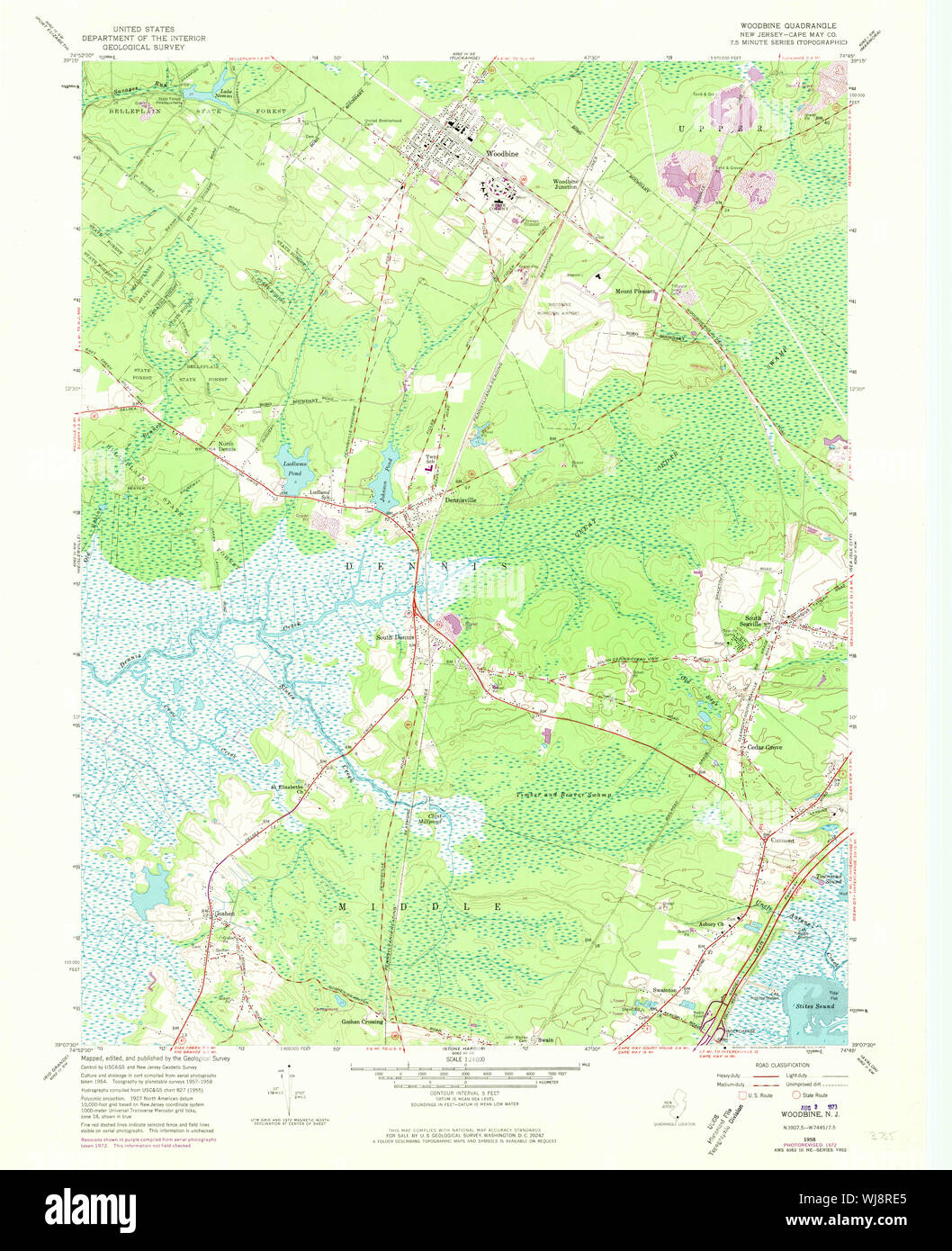 Woodbine map hires stock photography and images Alamy