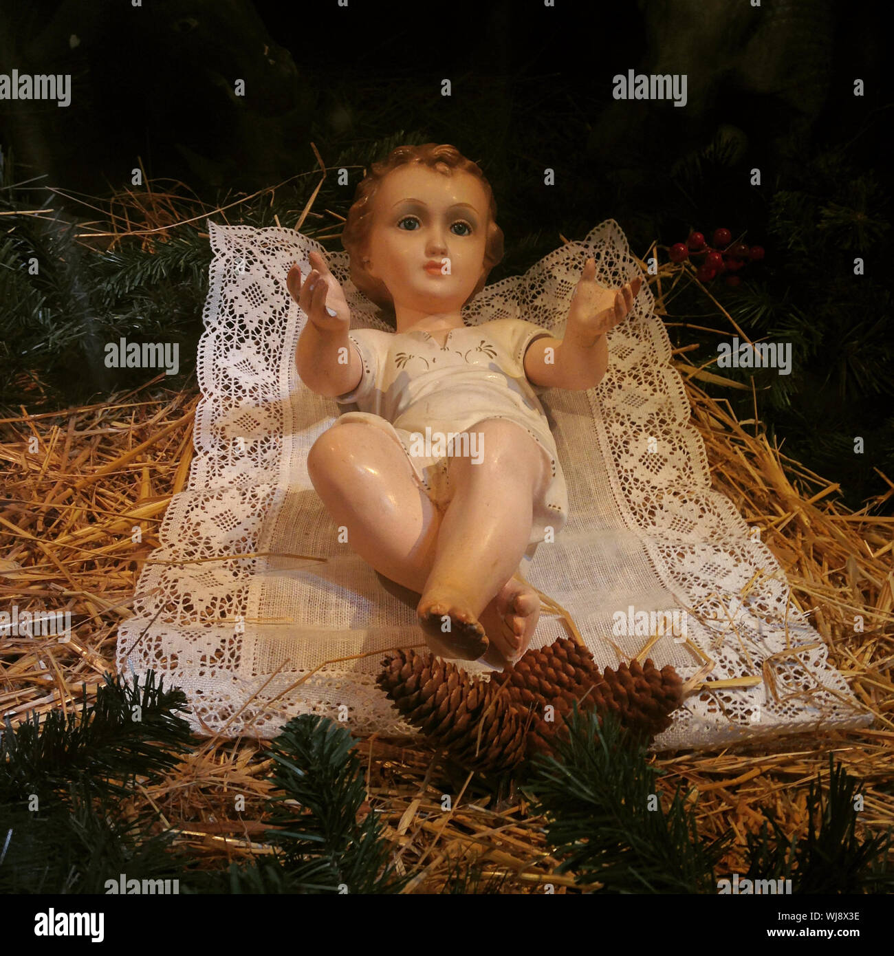 Baby jesus statue hires stock photography and images Alamy