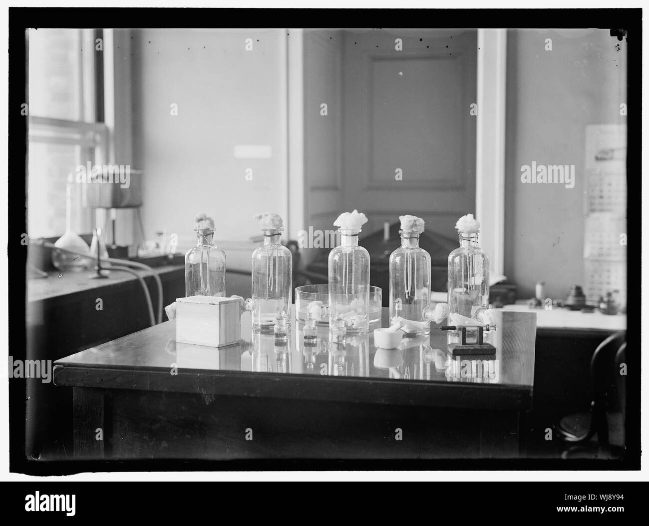 Laboratory of hygiene Black and White Stock Photos & Images - Alamy