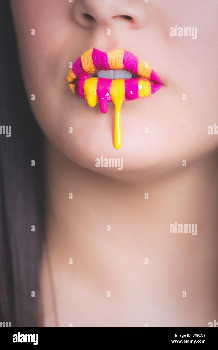 yellow liquid lipstick