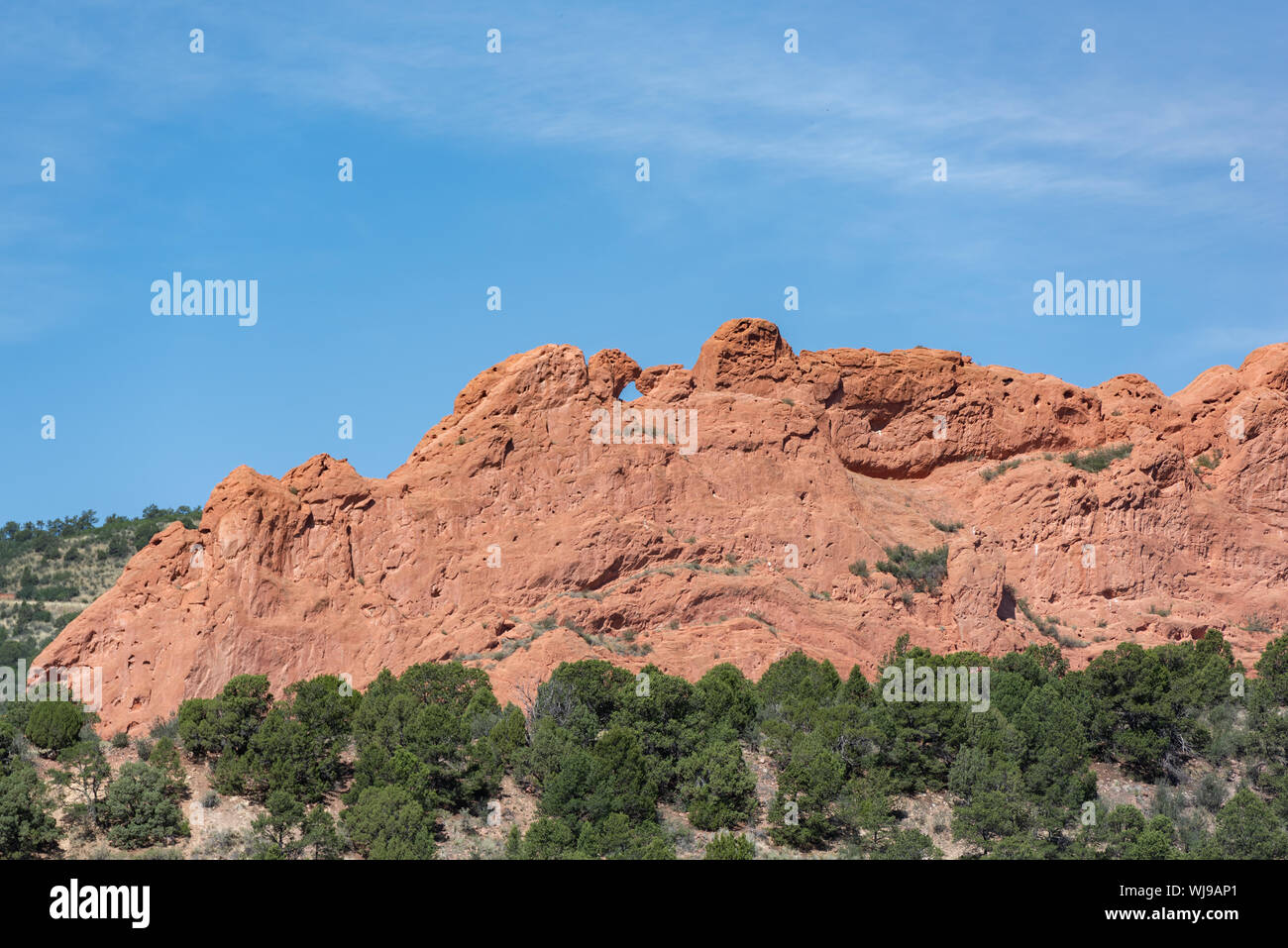Kissing Camels at Garden of the Gods Stock Photo