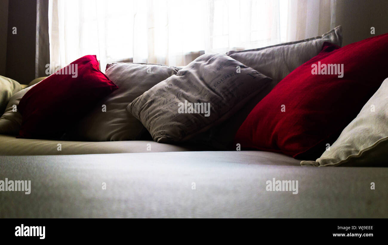 Cushions bed hires stock photography and images Alamy