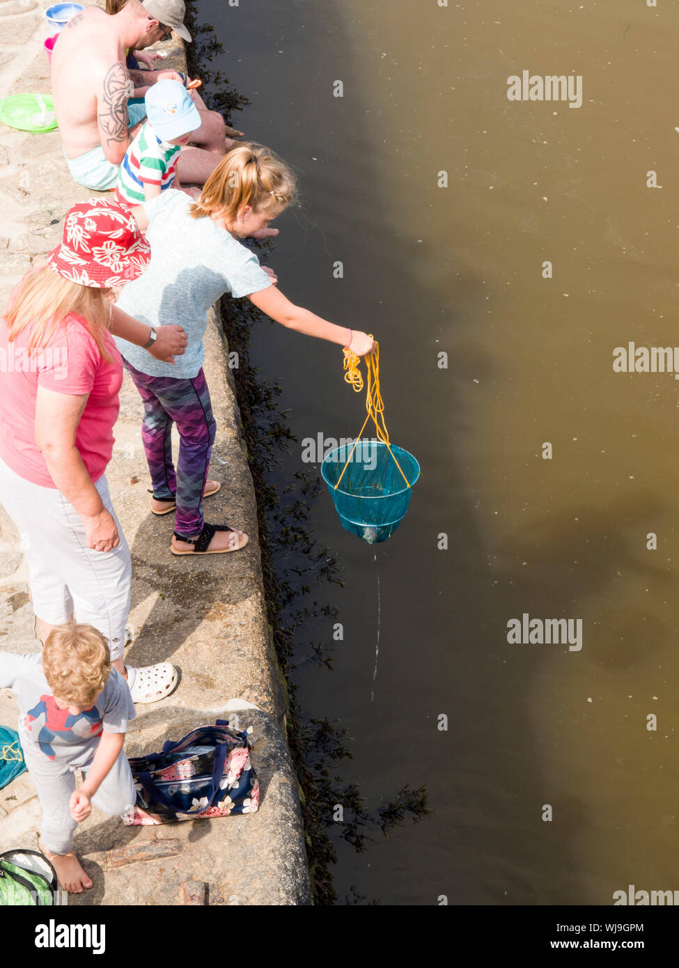 Kids fishing net hi-res stock photography and images - Alamy