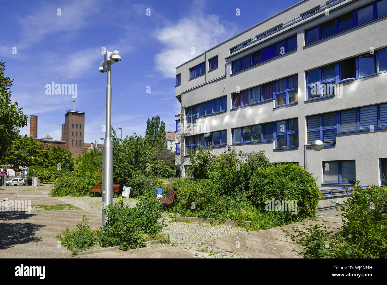 View, architecture, Outside, Outside, outside view, outside view, Berlin, concrete, Germany, building, building, house, real estate, real estate, dist Stock Photo