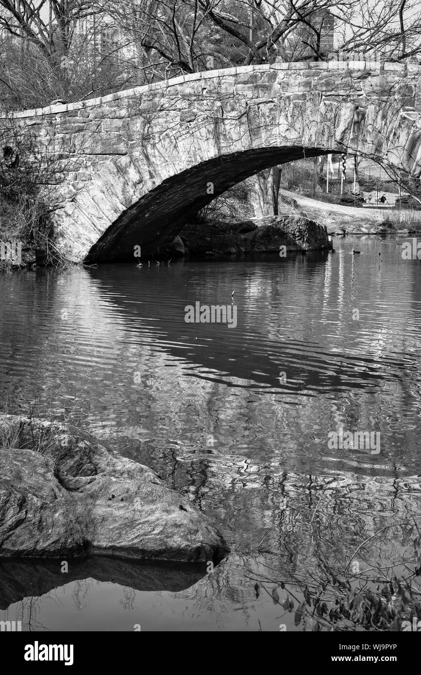 Bridge over water Black and White Stock Photos & Images Alamy
