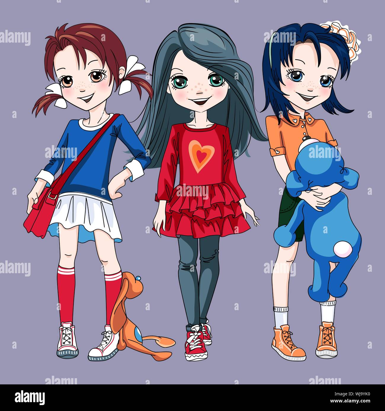 Baby girl background Stock Vector Images Alamy