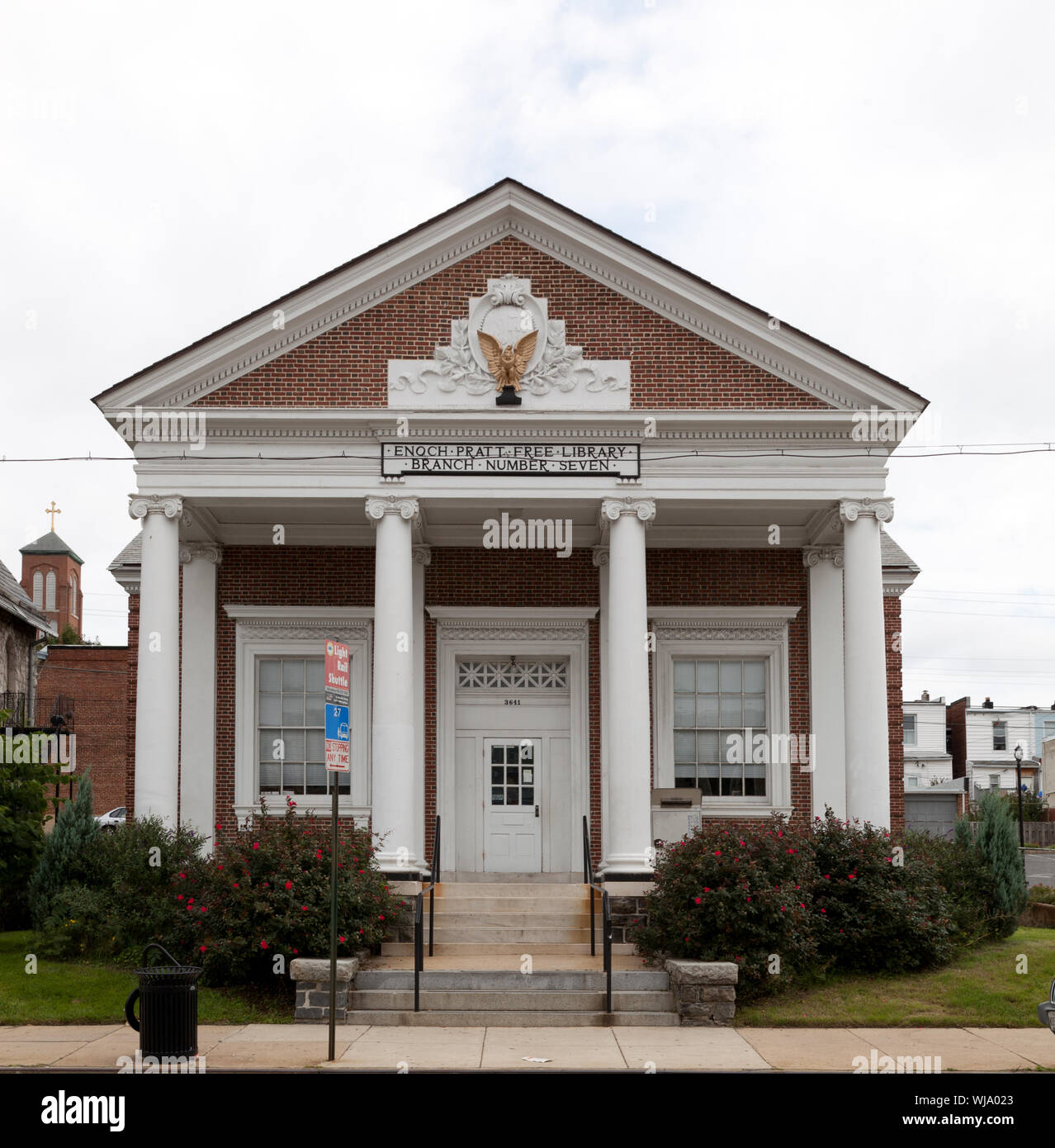 Hampden Branch Library, Baltimore, Maryland Stock Photo Alamy