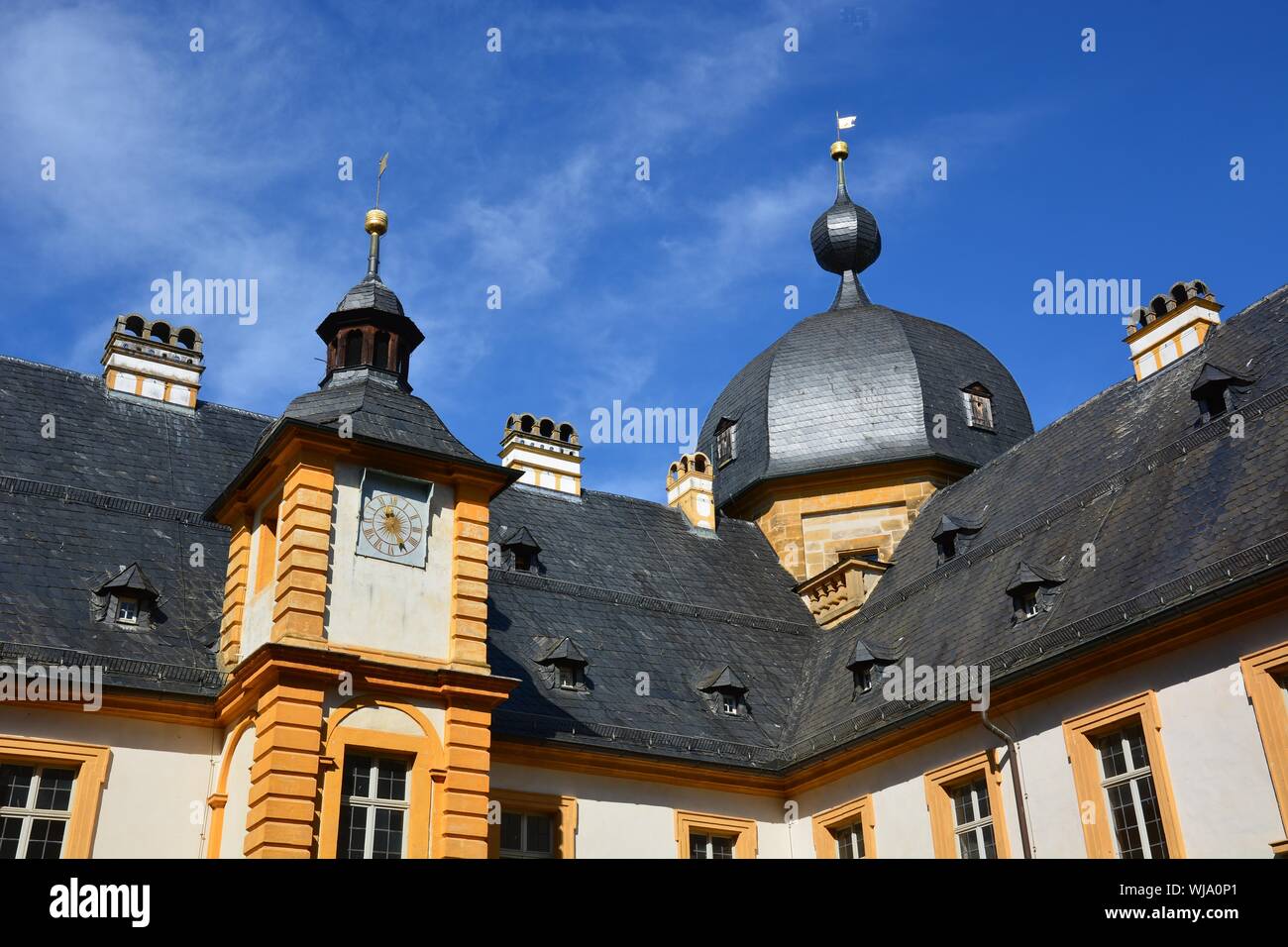 Bamberg, Germany View of the baroque SCHLOSS SEEHOF palace near the