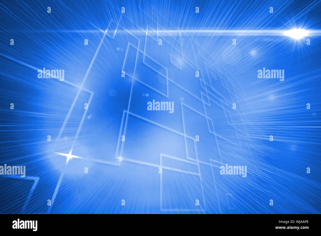 Digitally generated background with glowing lines Stock Photo - Alamy