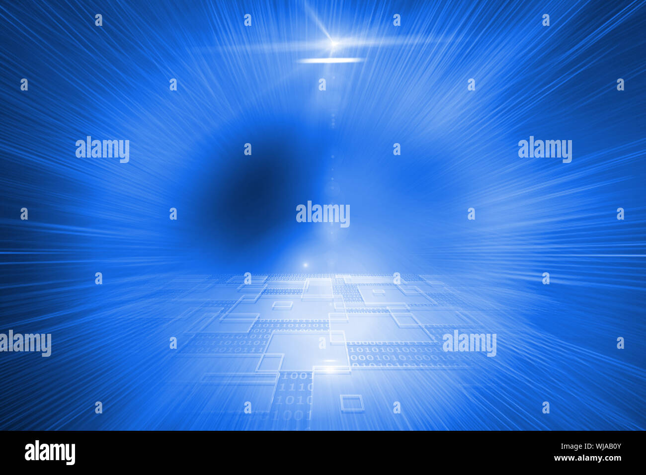 Digitally generated shiny technological background Stock Photo - Alamy