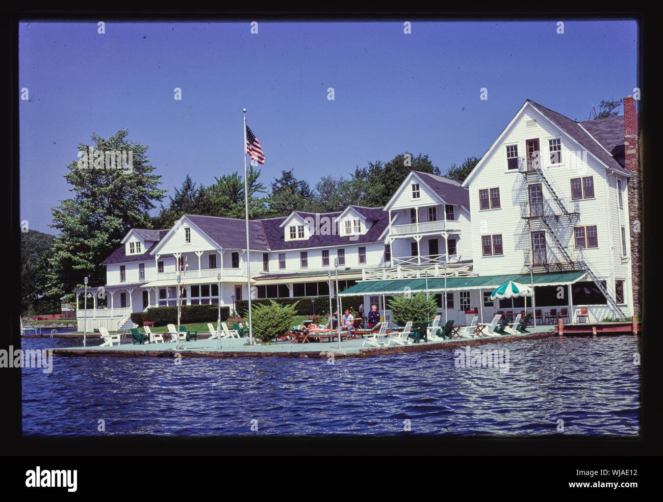 Hanson's Hotel, Oquaga Lake, Deposit, New York Stock Photo Alamy