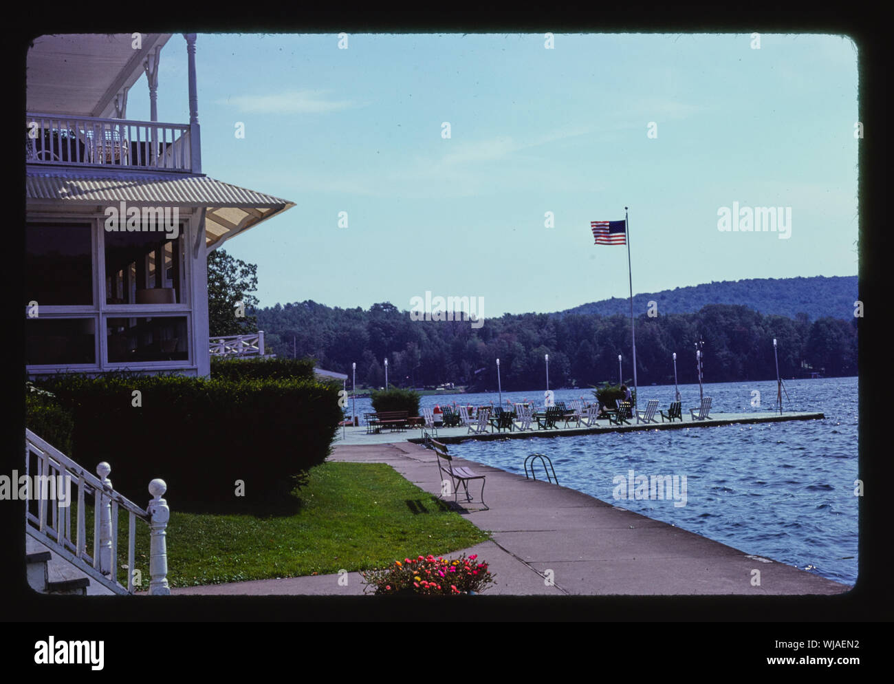 Hanson's waterfront, Deposit, New York Stock Photo Alamy