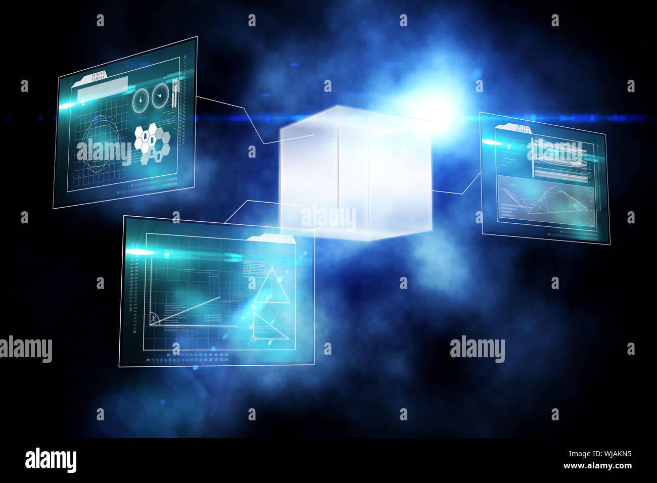 Black interface hi-res stock photography and images - Alamy