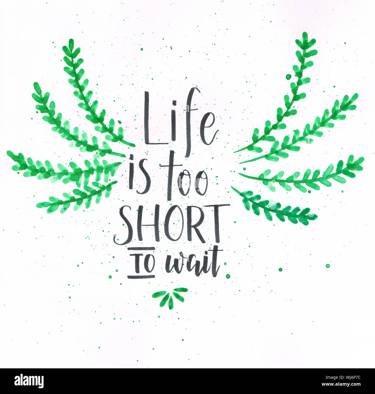Hand lettering font hi-res stock photography and images - Alamy
