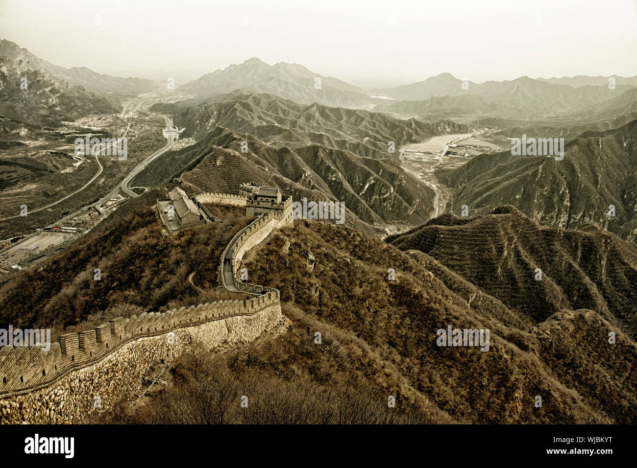 The Great Wall of China, Asia Stock Photo Alamy