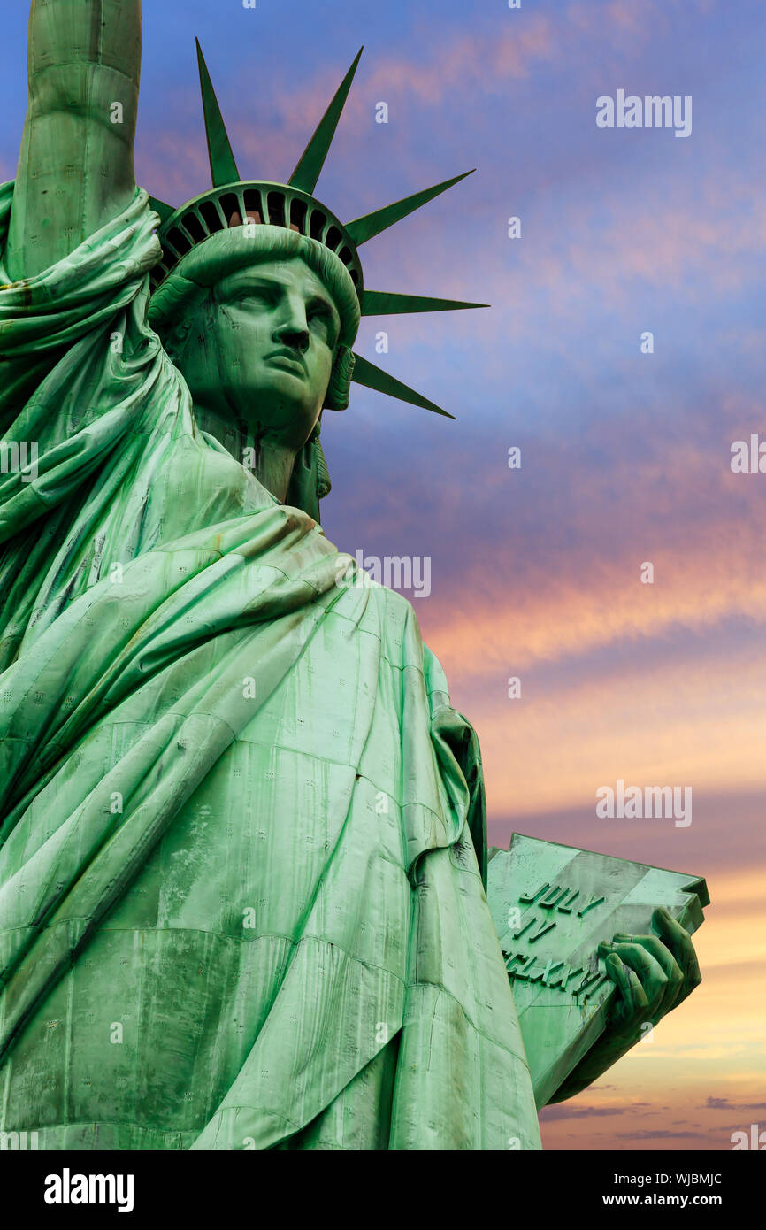 Photo of the Statue of Liberty in New York City Stock Photo - Alamy