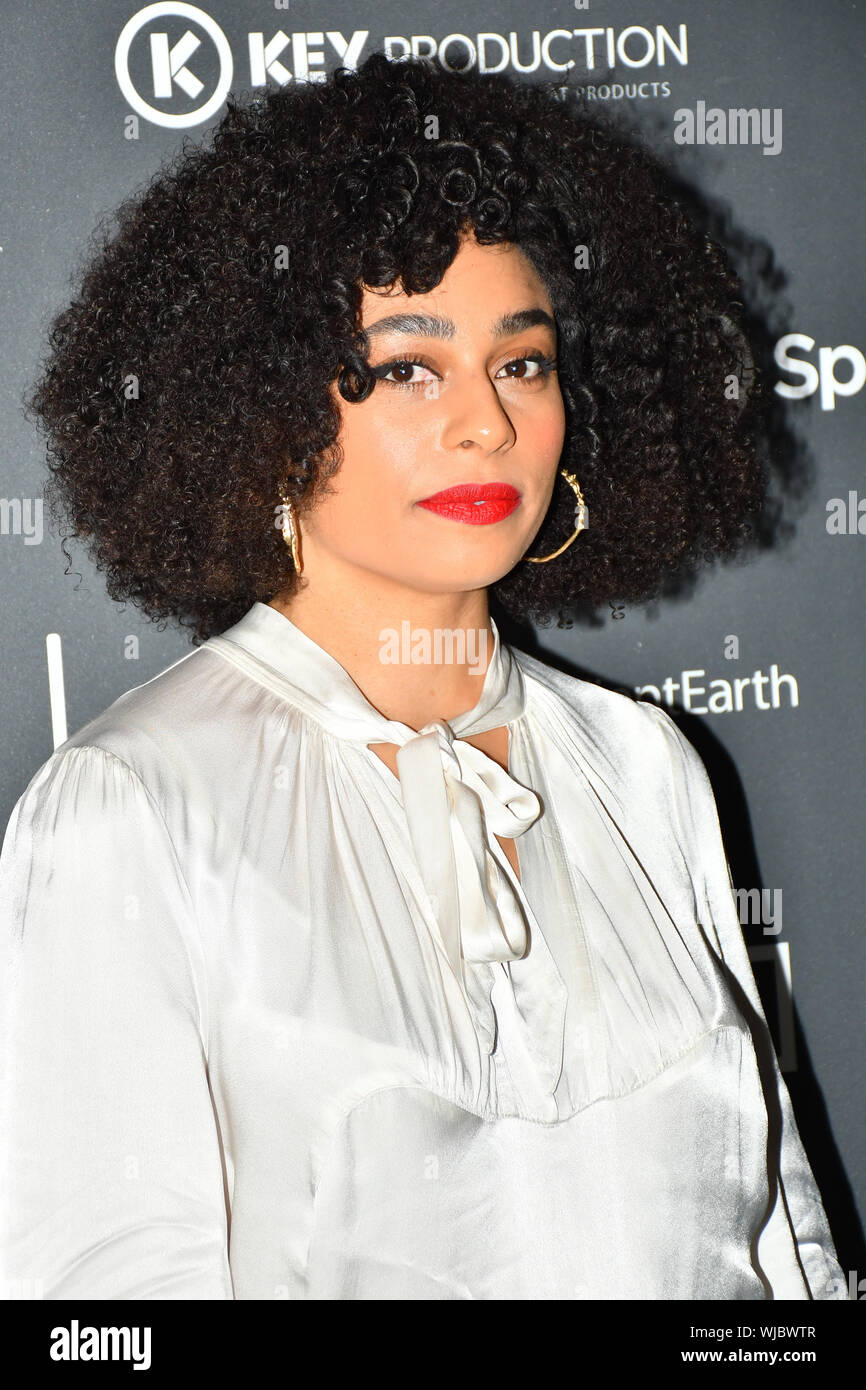 London, UK. 03rd Sep, 2019. Celeste Arrivers at AIM Independent Music Awards at the Roundhouse on 3 September 2019, Camden Town, London, UK. Credit: Picture Capital/Alamy Live News Stock Photo