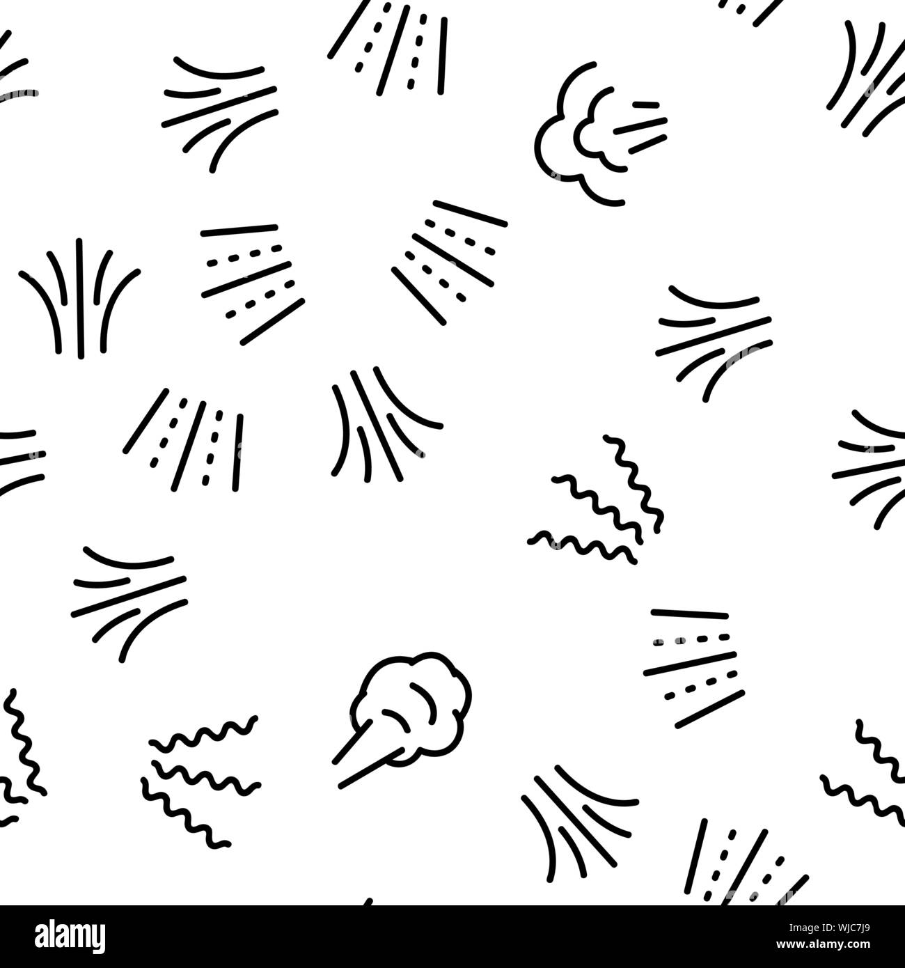 Water, Steam, Liquid Spray Vector Seamless Pattern Stock Vector Image ...