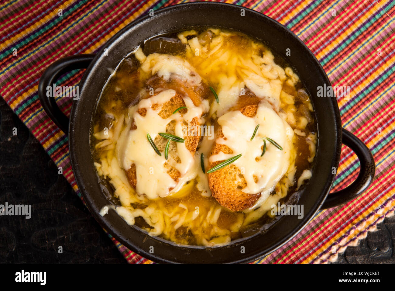 French onion soup Stock Photo - Alamy