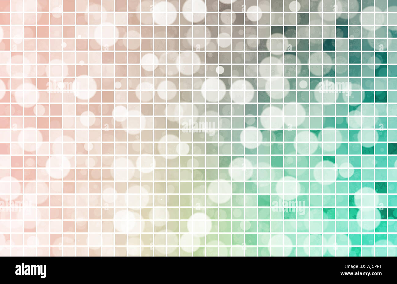 Fun Background with Creative Square and Circle Art Stock Photo - Alamy