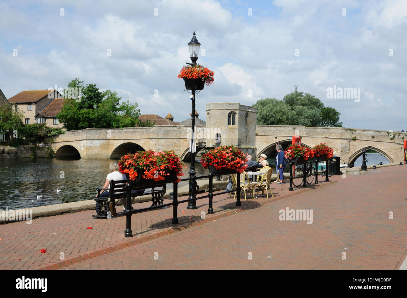 The Bridge and Chapel, St Ives, Cambridgeshire Stock Photo Alamy