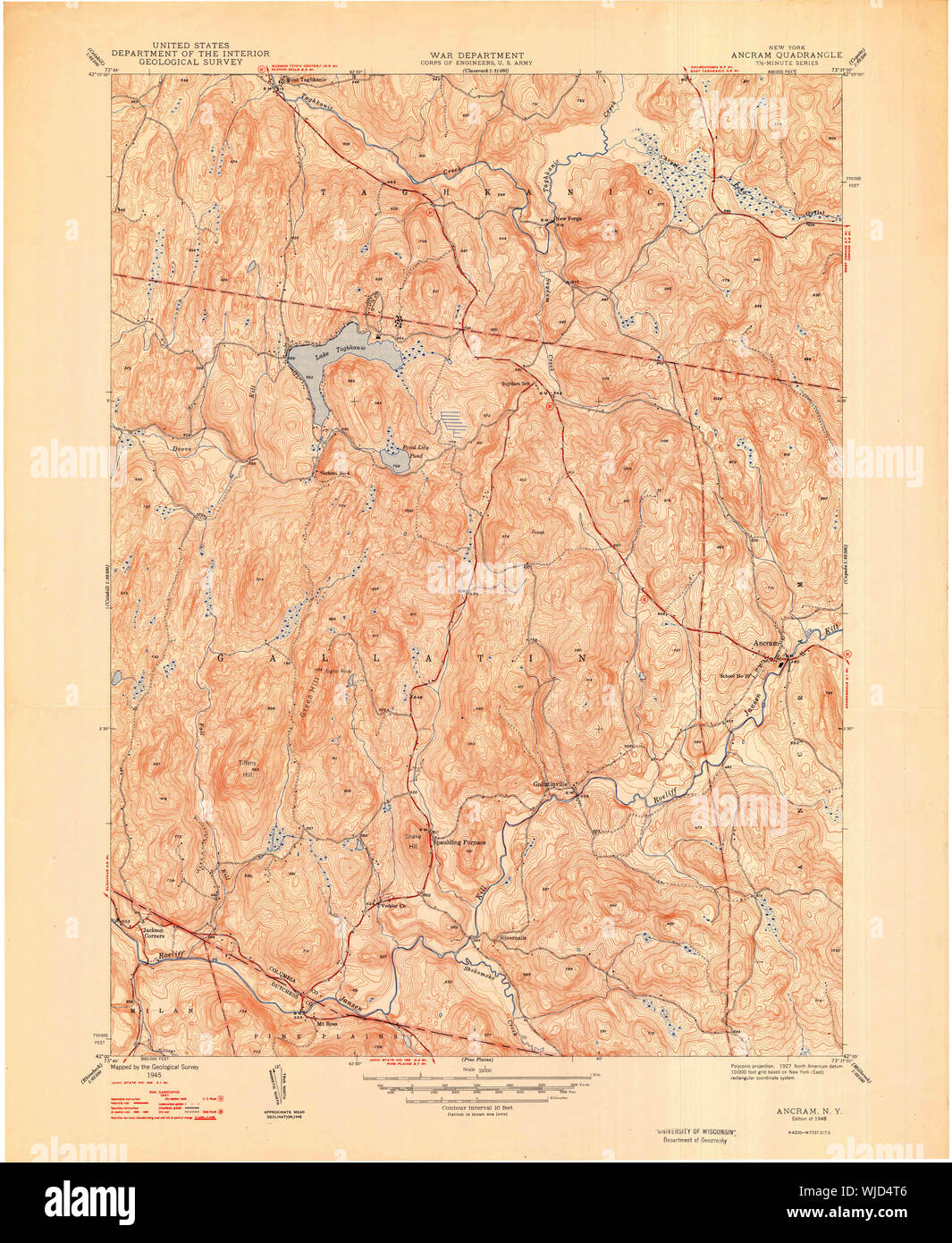 New York NY Ancram 710141 1948 24000 Restoration Stock Photo Alamy