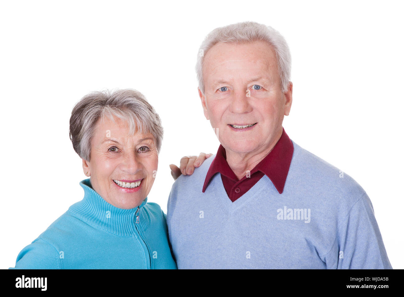Portrait Of Happy Senior Couple Stock Photo